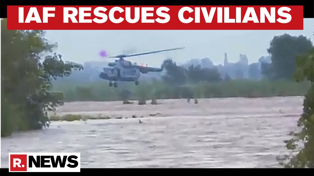 J&K: Seven Civilians Rescued By The Indian Air Force