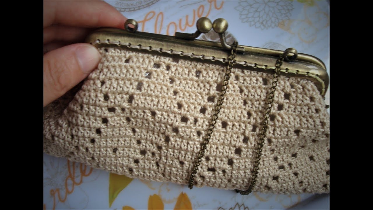 Monedero calado estilo vintage  fácil fácil!