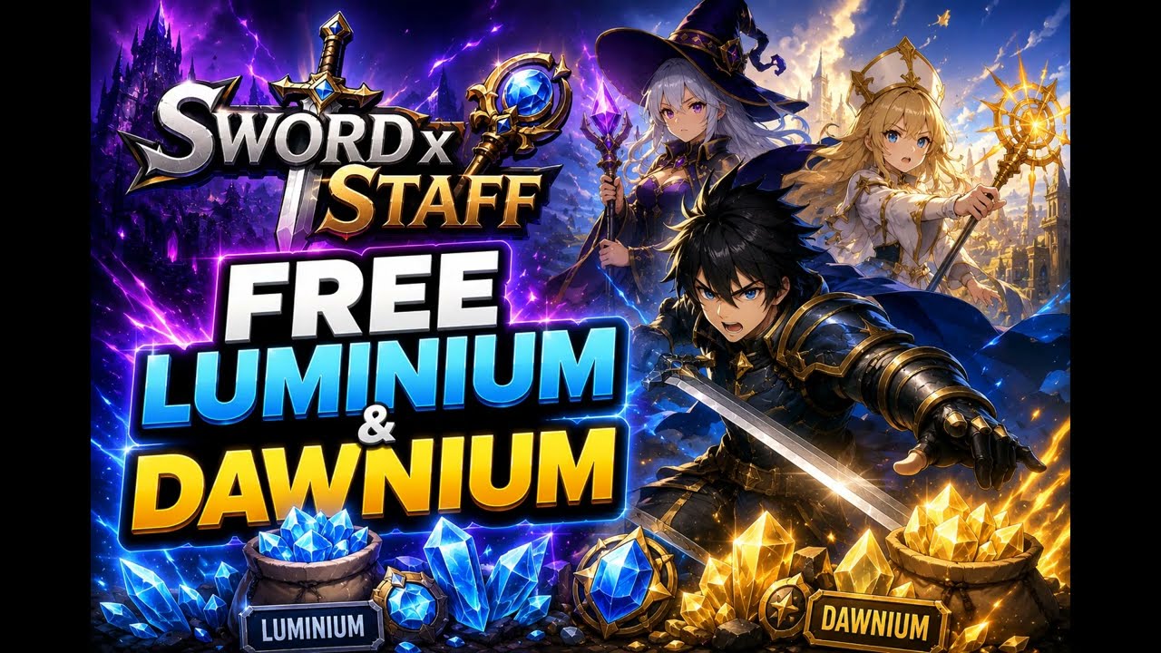 Sword x Staff Hack - Get Free Dawnium and Luminium on Android & iOS