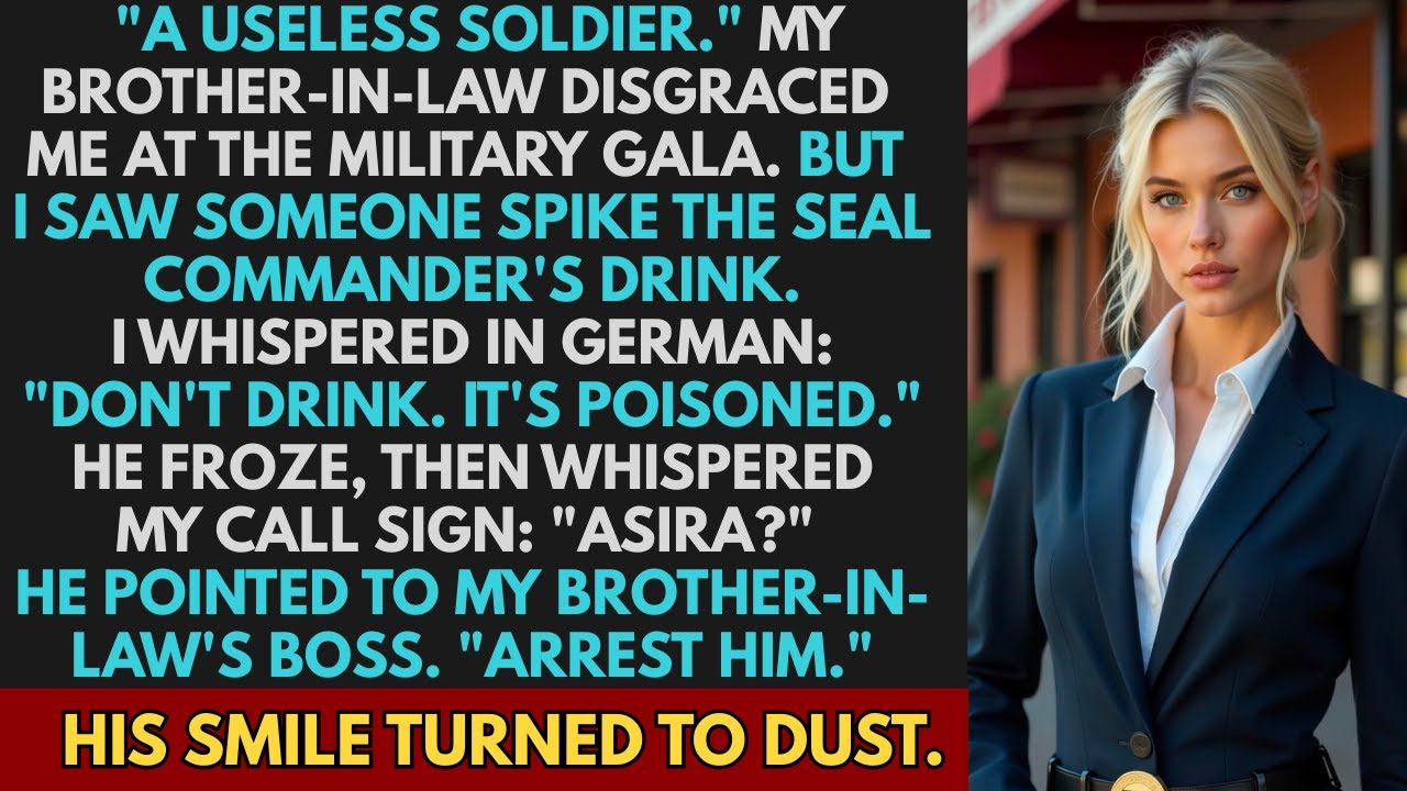 My Brother-in-Law Called Me Useless — Until A SEAL Commander Recognized My Secret Call Sign And...
