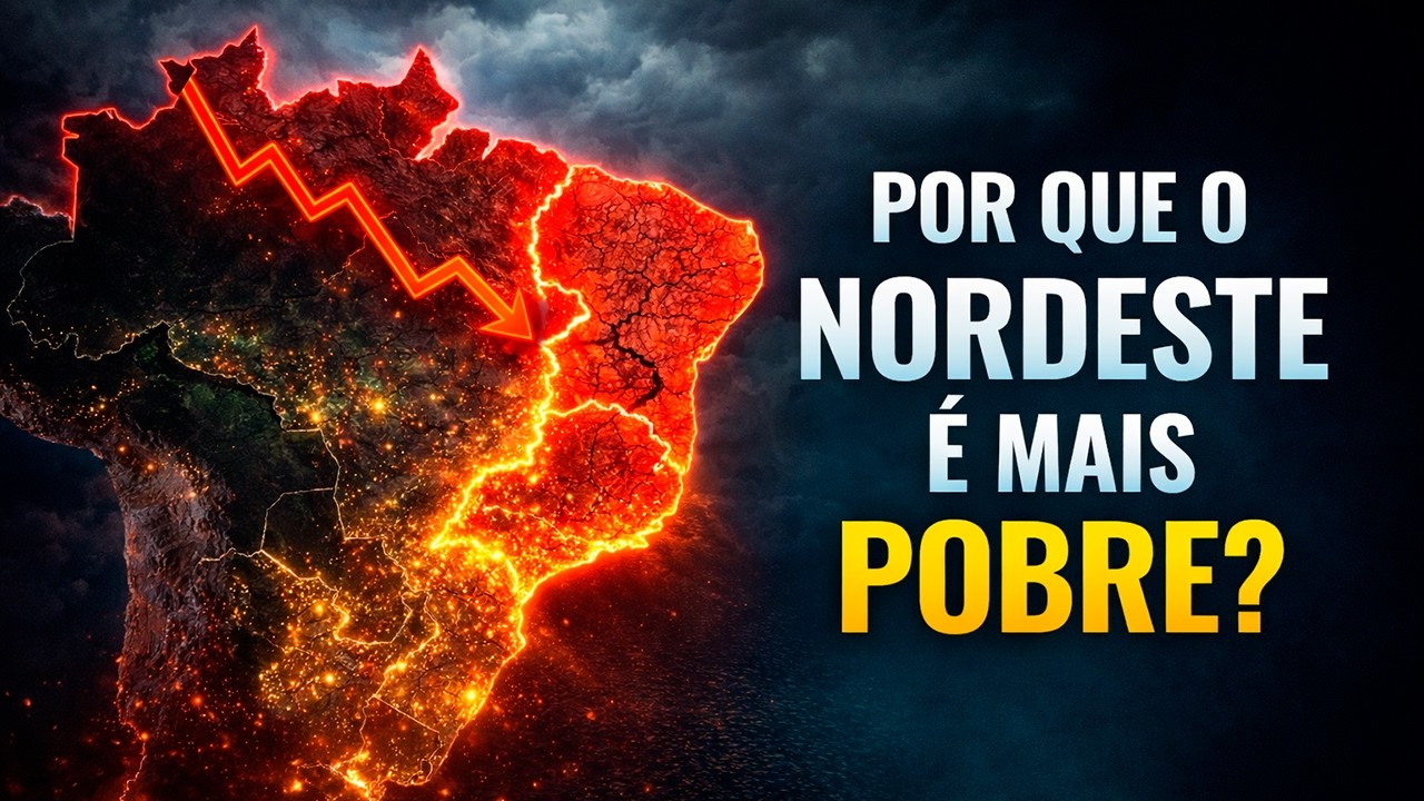 Por Que o Nordeste é Mais Pobre? A Verdade Que Ninguém Te Conta Sobre 500 Anos de Brasil