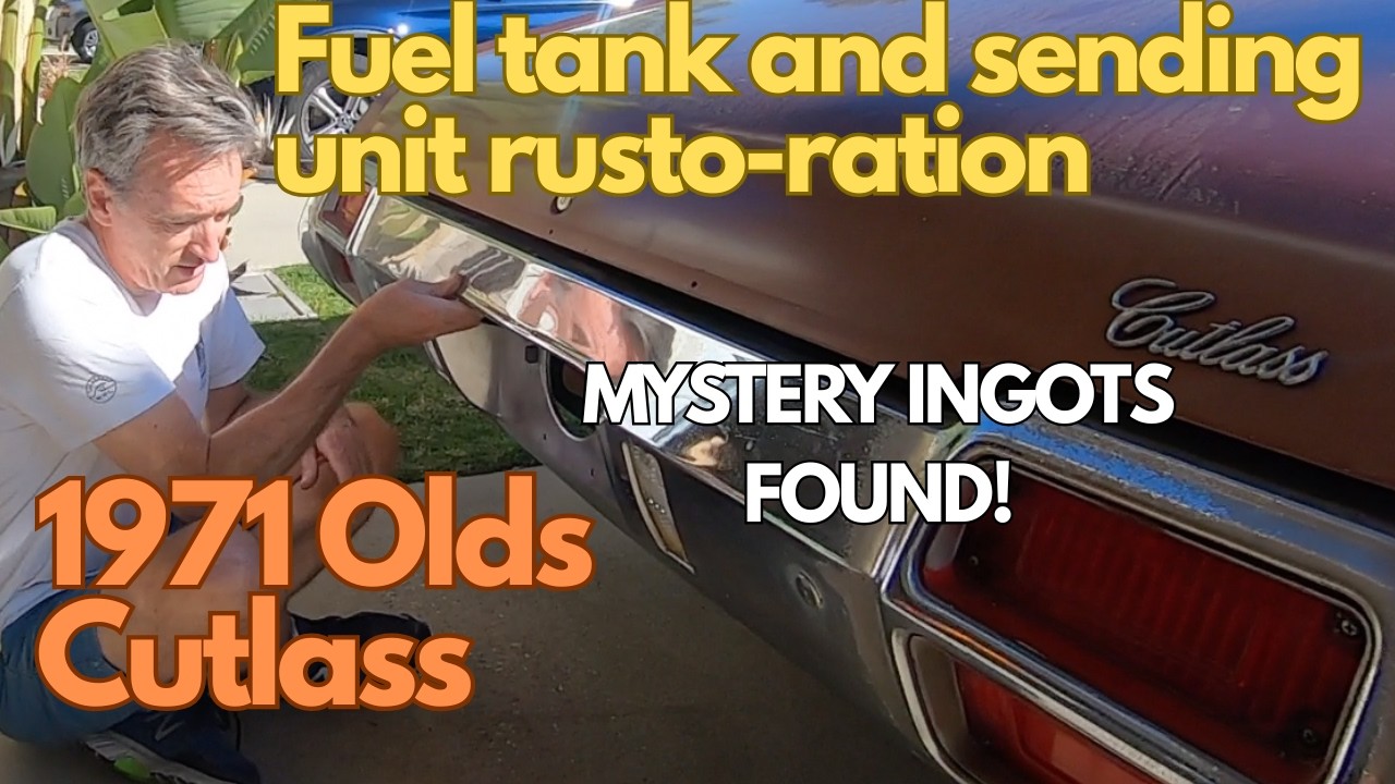 Let's restore the gas tank and sending unit on the 1971 Olds Cutlass so the gauge works again