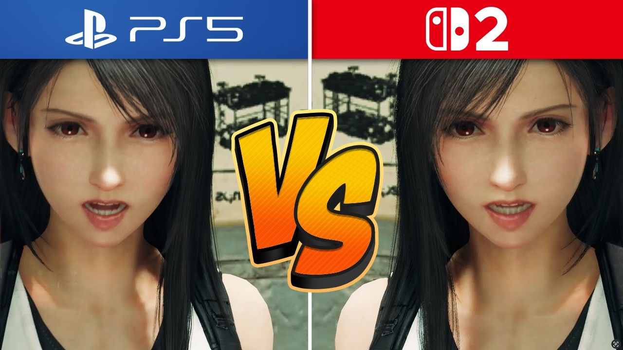 FF7 Remake Intergrade Looks GREAT on Switch 2 (PS5 VS Switch 2 Graphics Comparison)