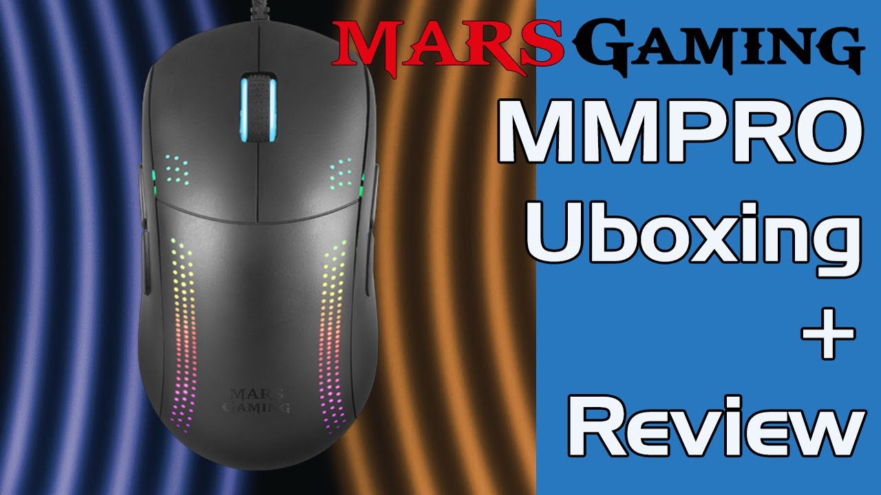 MMPRO de Mars Gaming. Unboxing y review ratón premium a precio de saldo.