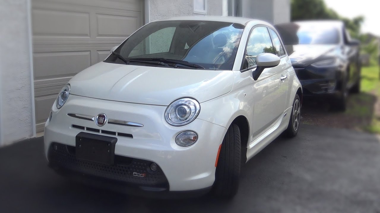 Обзор Fiat 500 Electric. Фиат 500 электрический. Первый обзор электрического фиата