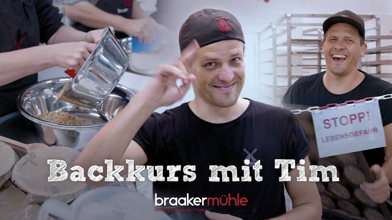 Backkurs mit Brotsommelier Tim Lessau - Hier lernst du, wie du dein eigenes Vollkornbrot backst!