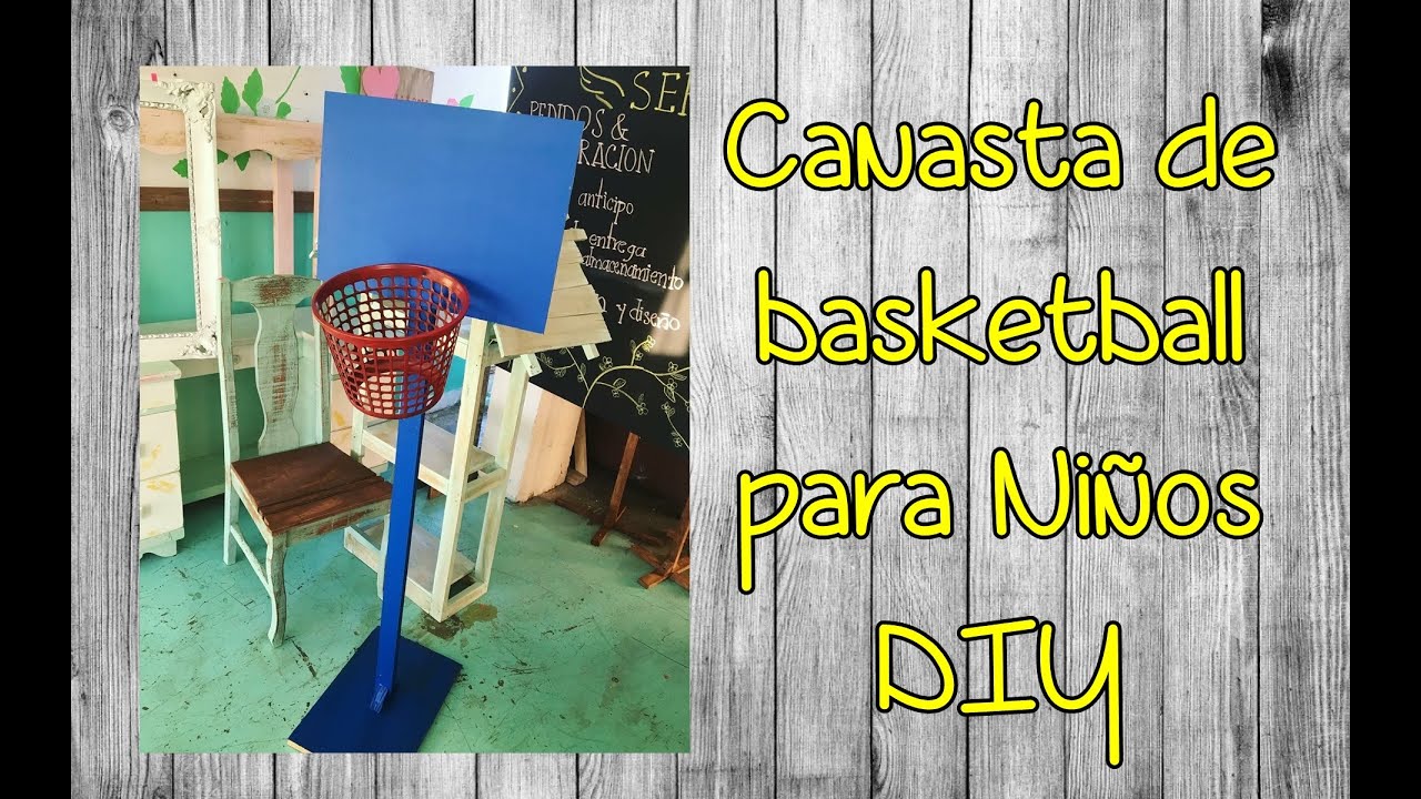 Canasta de basketball  para Niños DIY