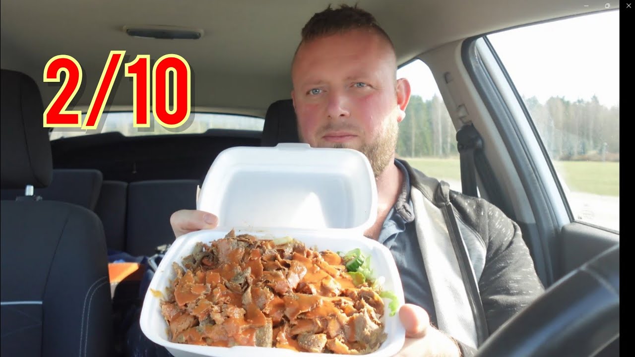 Huonoin kebab ranskalaisilla, mitä olen koskaan ostanut.
