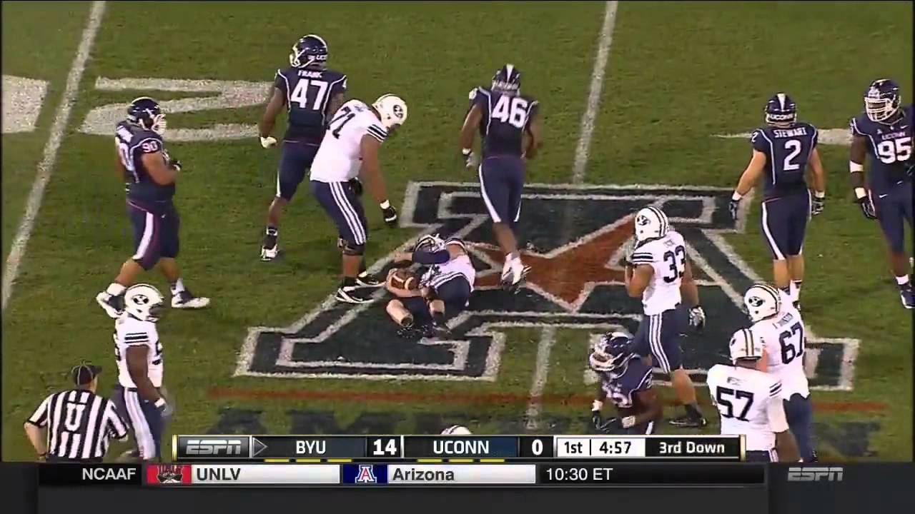 BYU UCONN Highlights