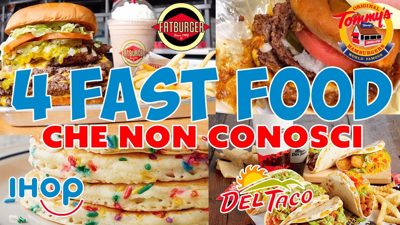 4 FAST FOOD che non conosci EP.2 | MochoHF