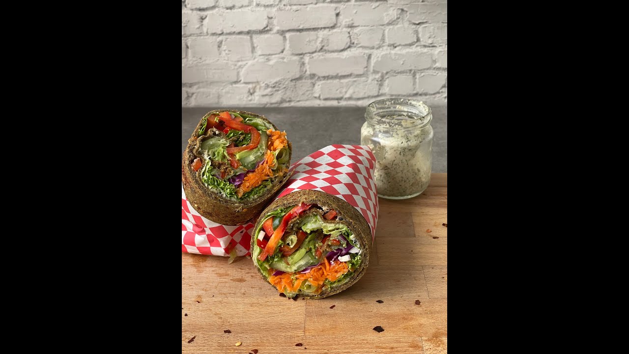 🌯These Raw Vegan Garden Party Zucchini Wraps Are Taking The Raw Food World By Storm!