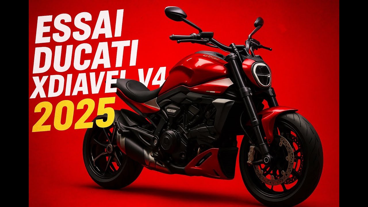 Essai Ducati XDiavel V4 2025 – Le cruiser le plus fou du marché !
