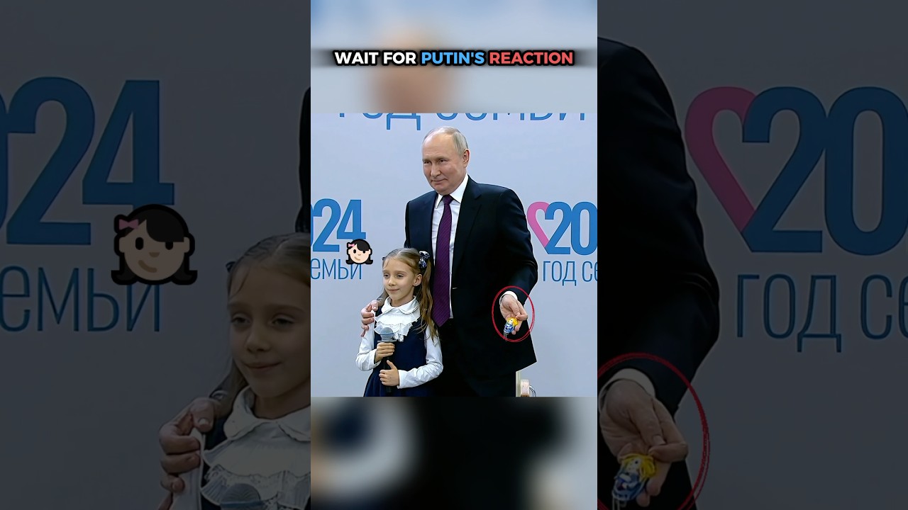 Little Girl Surprises Putin 🥹🎁 | Watch His Reaction ❤️