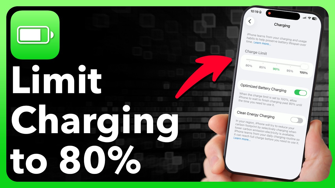 How To Limit iPhone Charging To 80%