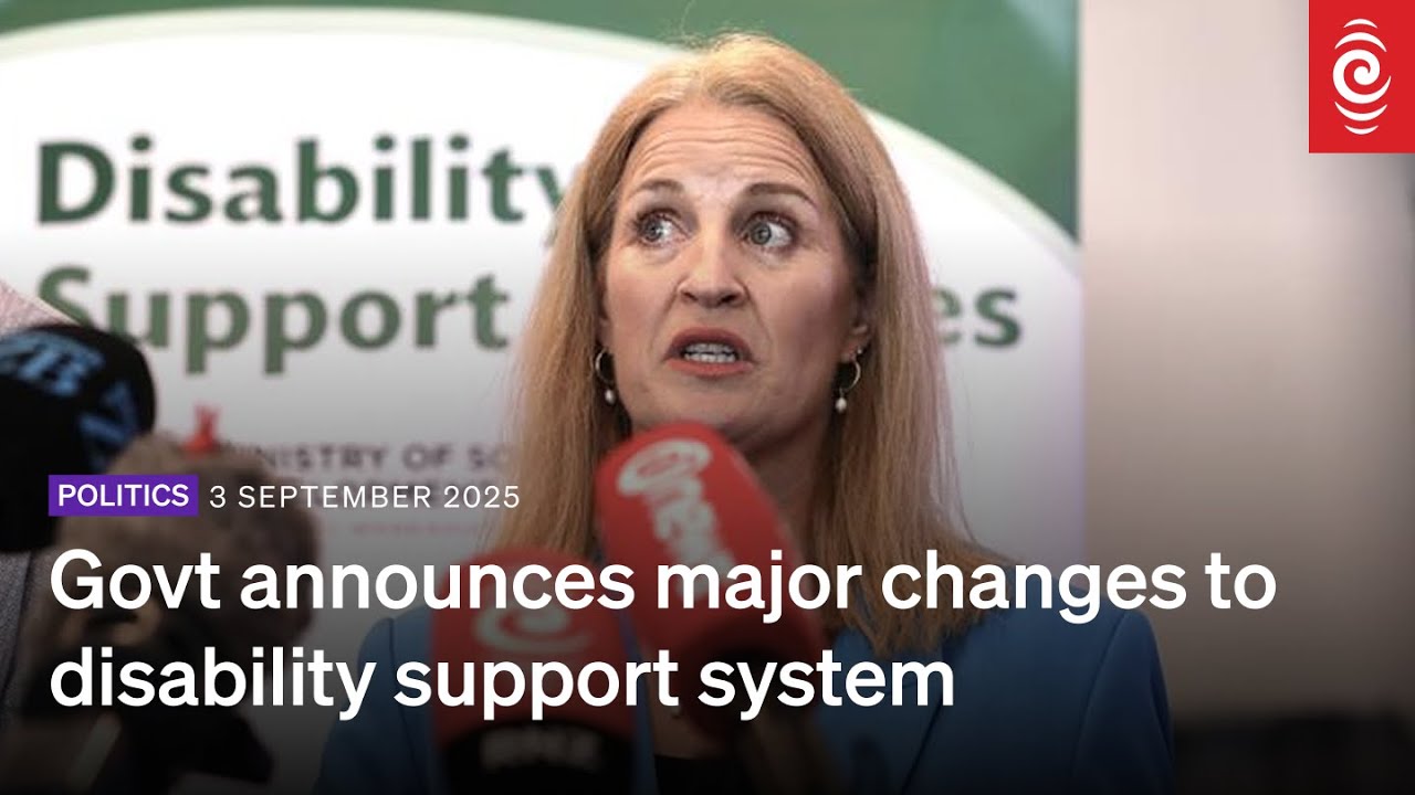 Govt announces major change to disability support system | RNZ