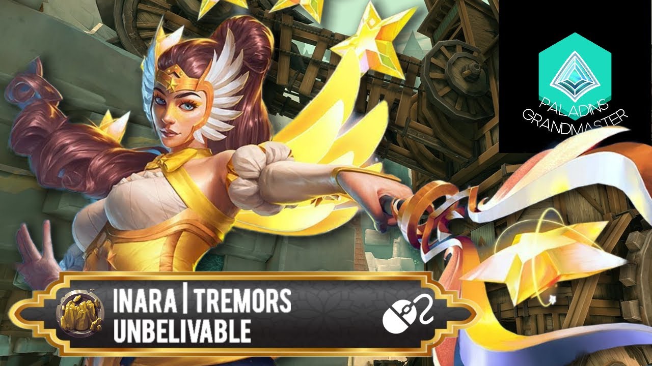 The best Tank in Season 6 : Inara Tremors (UNBELIVABLE) Paladins Grandmaster