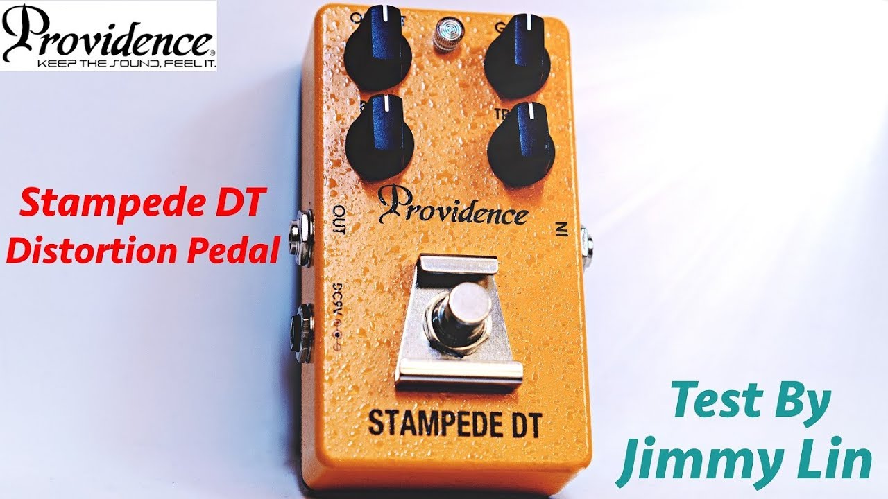 Providence Stampede DT pedal test by Jimmy Lin No Talking