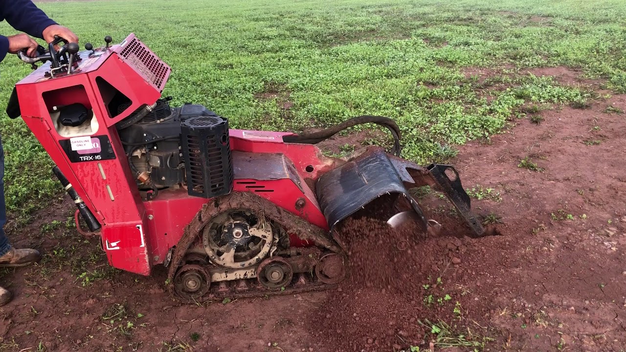 Toro TRX-16 Walk Behind Trencher