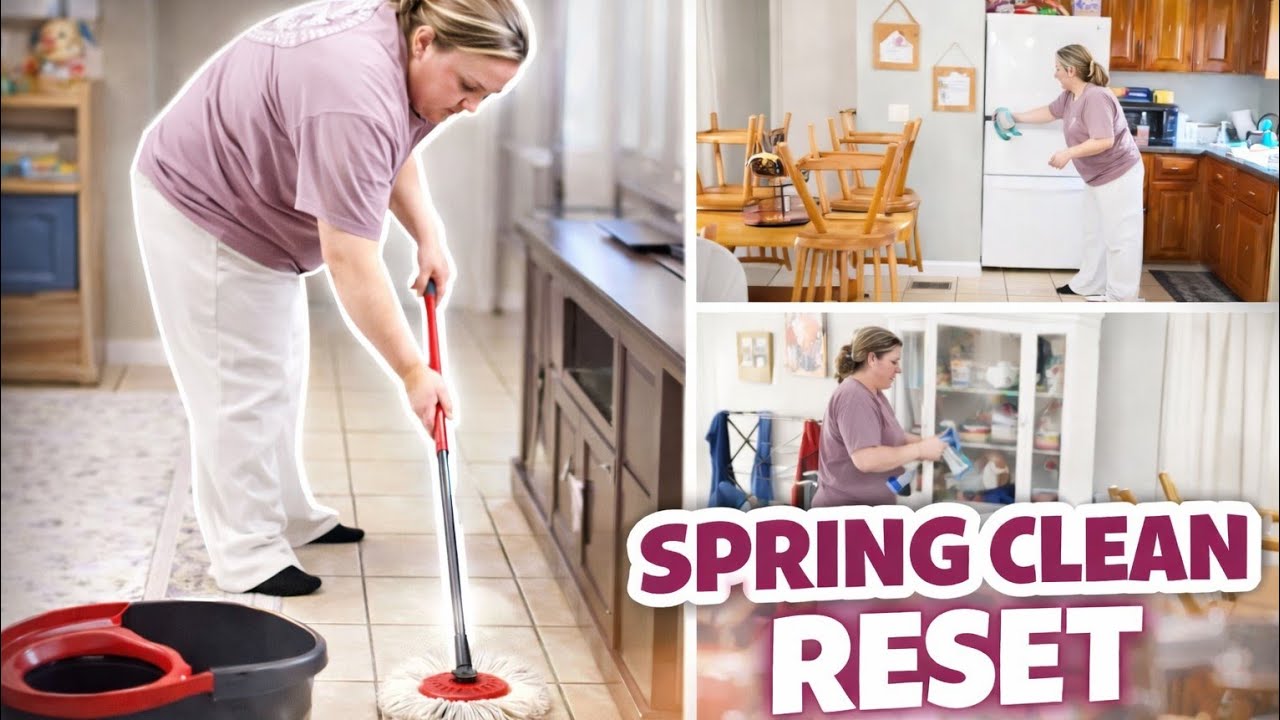 REALISTIC SPRING CLEAN WITH ME 2026 | Whole House Reset & Laundry Motivation | Marchpower