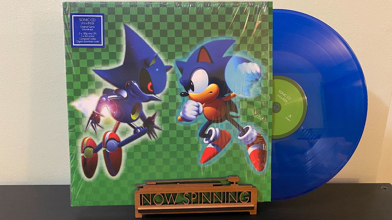 Sonic CD Soundtrack Vinyl Rip (Correct Speed)
