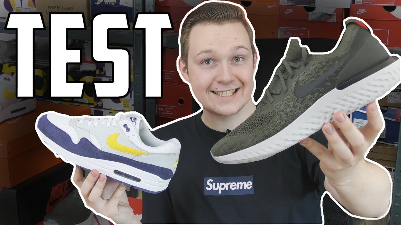 Test but&oacute;w na lato! Nike Epic React i Nike Air max 1!