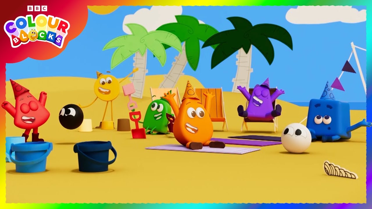 The Coolest Group Adventures! 🌄 | Colours for Kids | @colourblocks