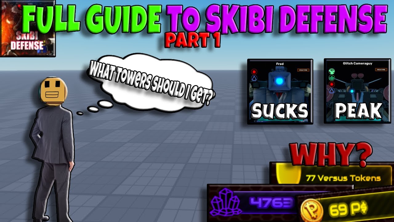 Complete 100% Guide For Skibi Defense (Part1)