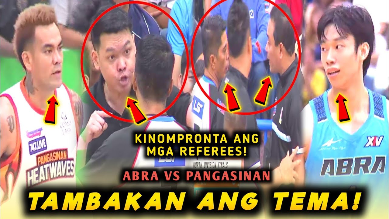 TAMBAKAN ANG TEMA! MPBL PLAYOFFS FULL HIGHLIGHTS | PANGASINAN VS ABRA | NORTH FINALS GAME 1
