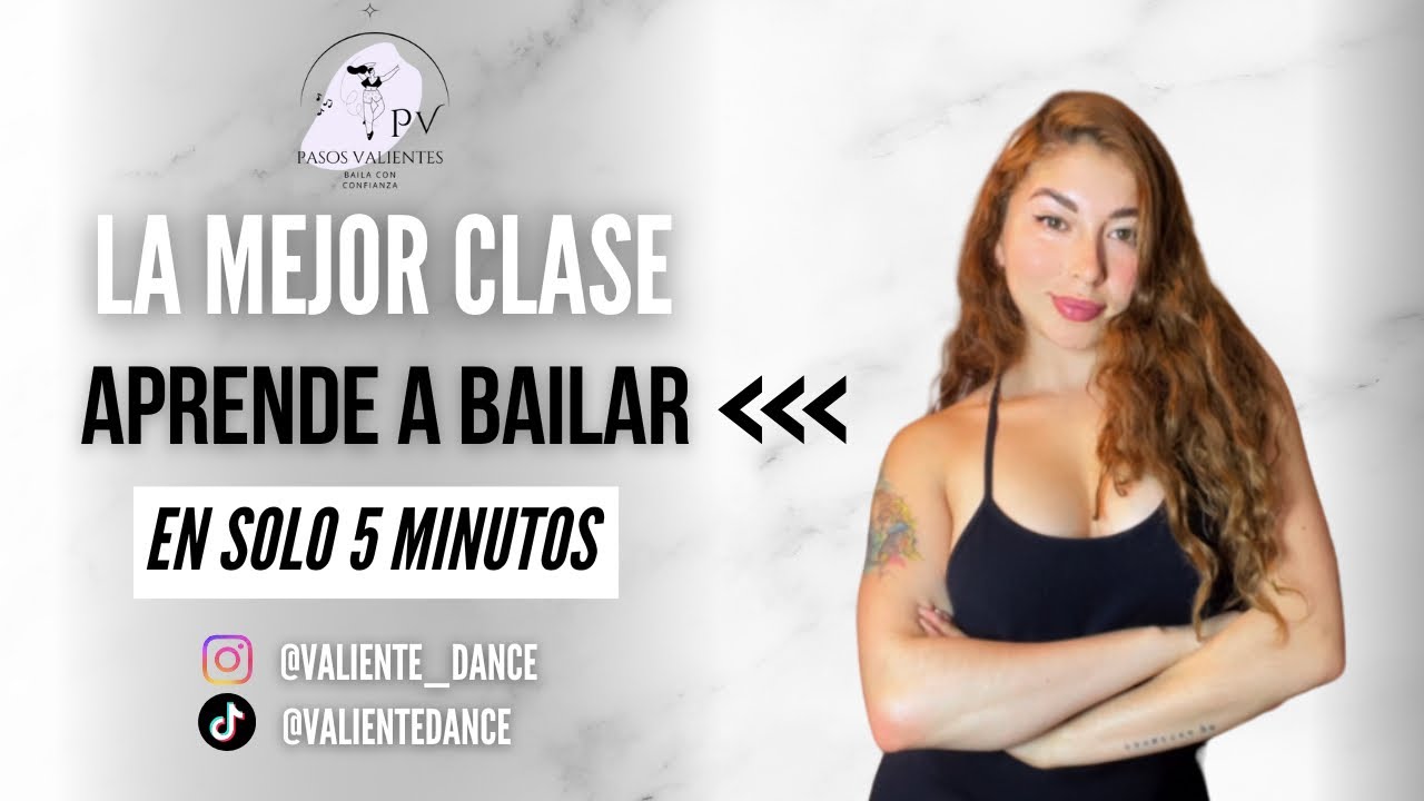 APRENDE A BAILAR - EN SOLO 5 MIN 🔥 con Valiente Dance