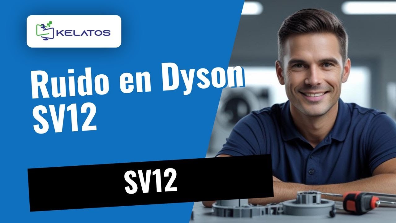 ¿Tu Dyson SV12 hace ruido extraño? 🔊 Cambio de motor