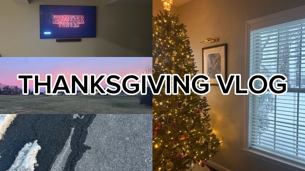 THANKSGIVING BREAK VLOG (black friday shopping, food, and friends) 
