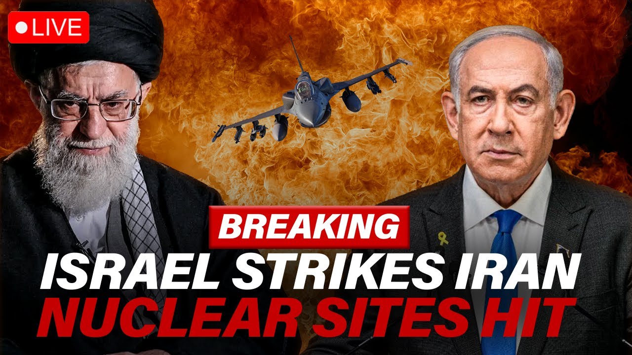 BREAKING: Israel STRIKES Iran Dozens of Nuclear Sites Hit; Nation Braces for Massive Missile Barrage
