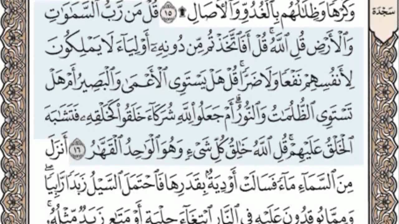 القرآن الكريم بالصفحات سماع وقراءة ص/ 251 الشيخ محمد صديق المنشاوي