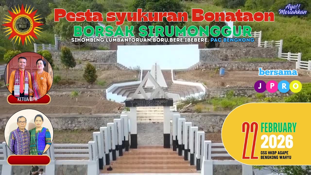 Pesta Syukuran Bonataon Borsak Sirumonggur DPC Bengkong part 1