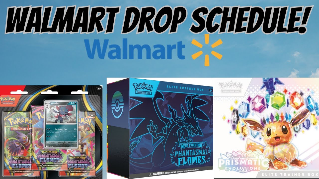 На этой неделе в Walmart появятся огромные партии покемонов!!!