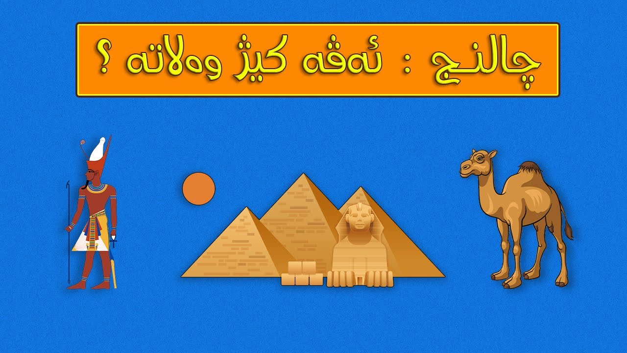 هەڤرکیا دەرێخستنا ناڤێن وەلاتان ژئیمۆجیان ! چالنج تایبەت بۆ زیرەکان !