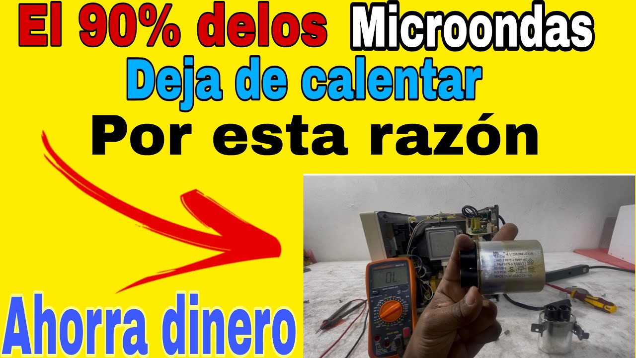 Porque mi microonda no calienta que tiene  dañado falla de 90% delos microondas que no calientan 🤫 