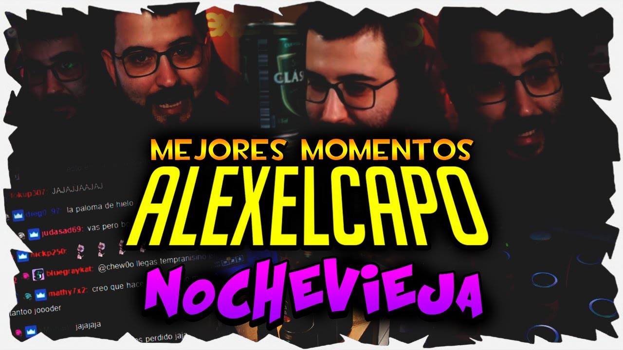 🍺MEJORES MOMENTOS de ALEXELCAPO BORRACHO en NOCHEVIEJA (2021) | LOL y ETANOL 3😂