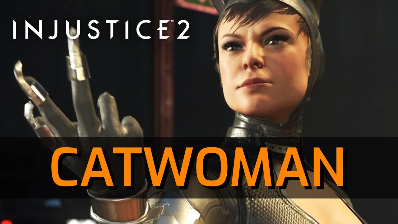 Injustice 2 - Catwoman Moveset w. Inputs [Basic]