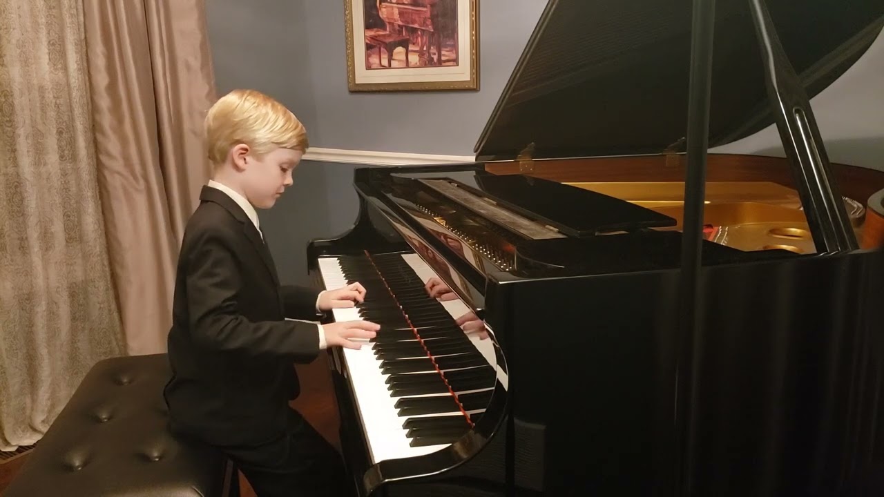 Tender Flower by Burgmüller. Performed by Hudson Seerden, age 9.
