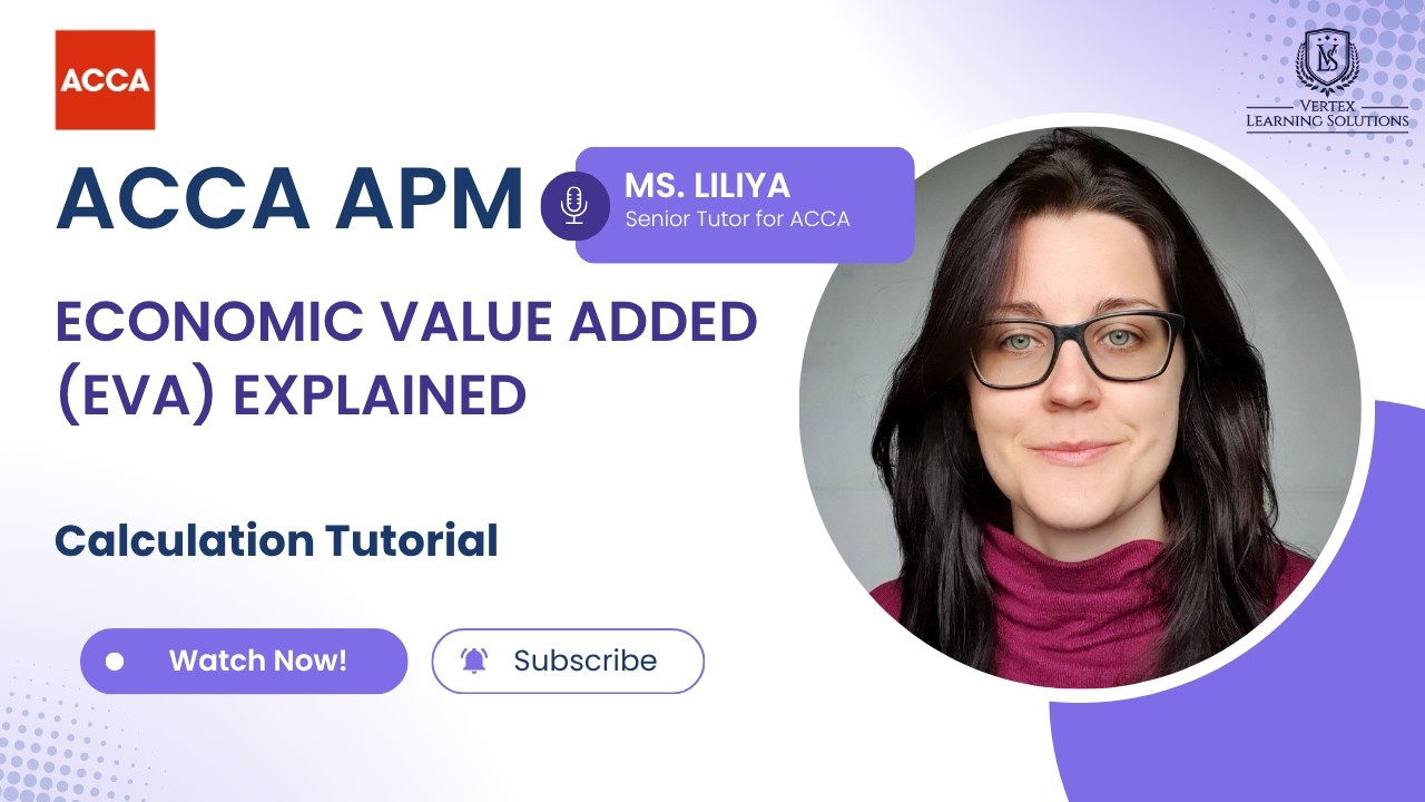 ACCA APM - EVA Calculation | What is the formula for calculating EVA?