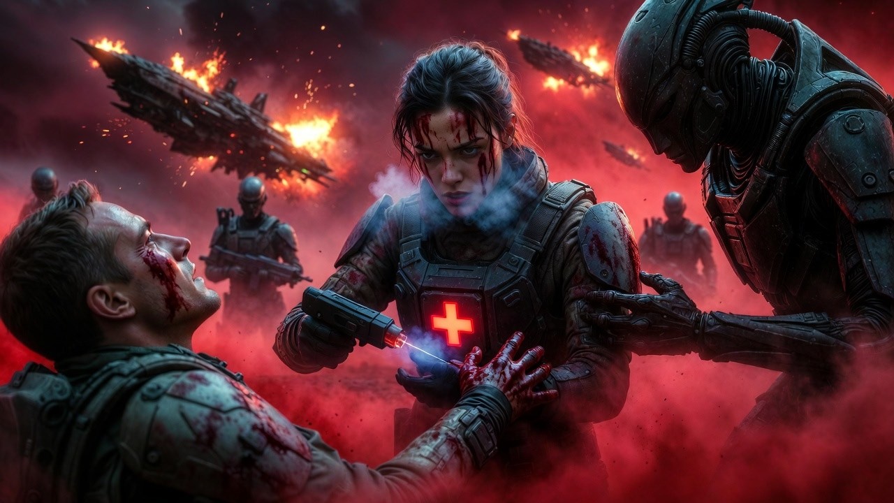 The Crimson Healer: How One Human Medic Changed an Alien Empire Forever