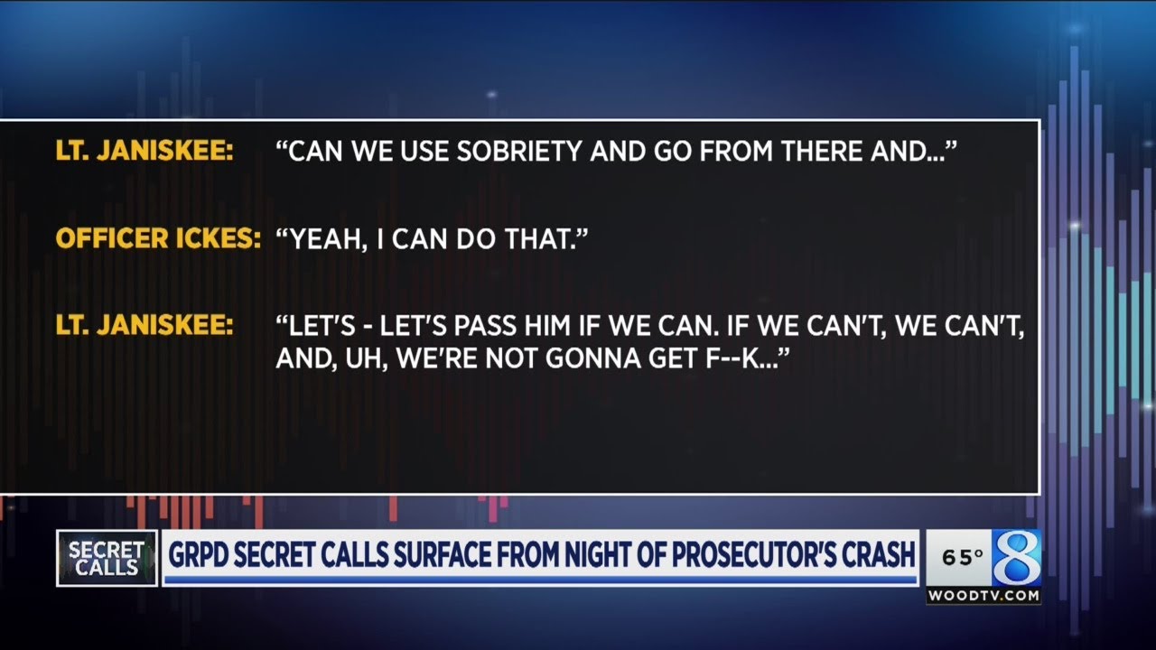 GRPD lt. after prosecutor crash: &lsquo;We&rsquo;re not going to get f*****&rsquo;