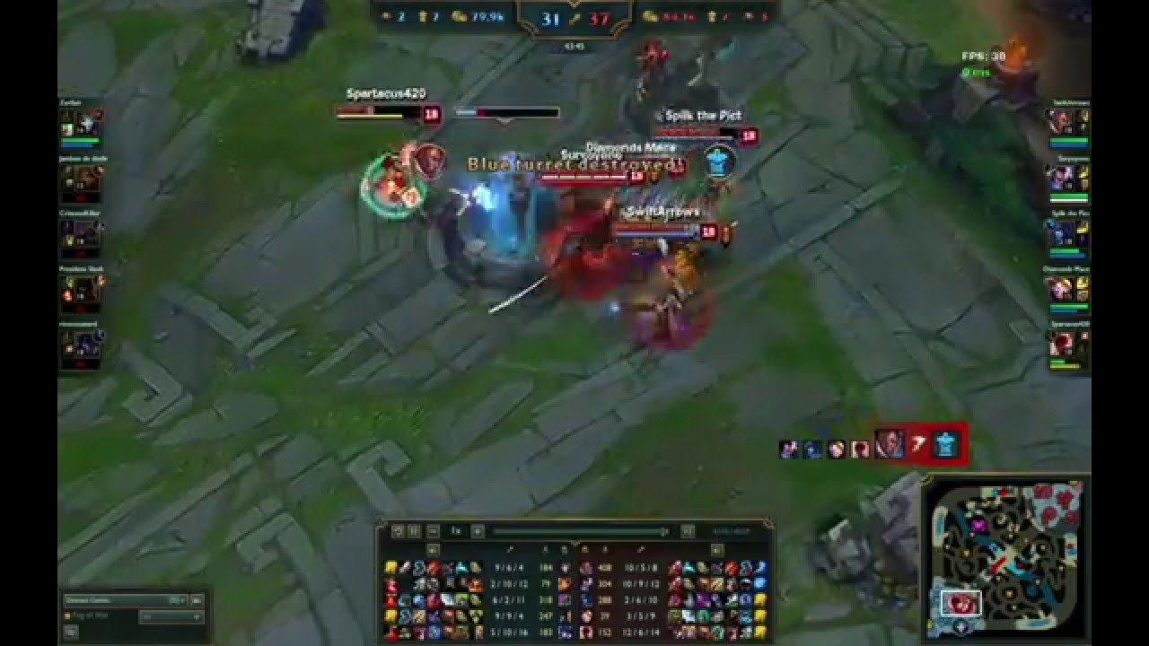 Nasus' Late Game Struggle