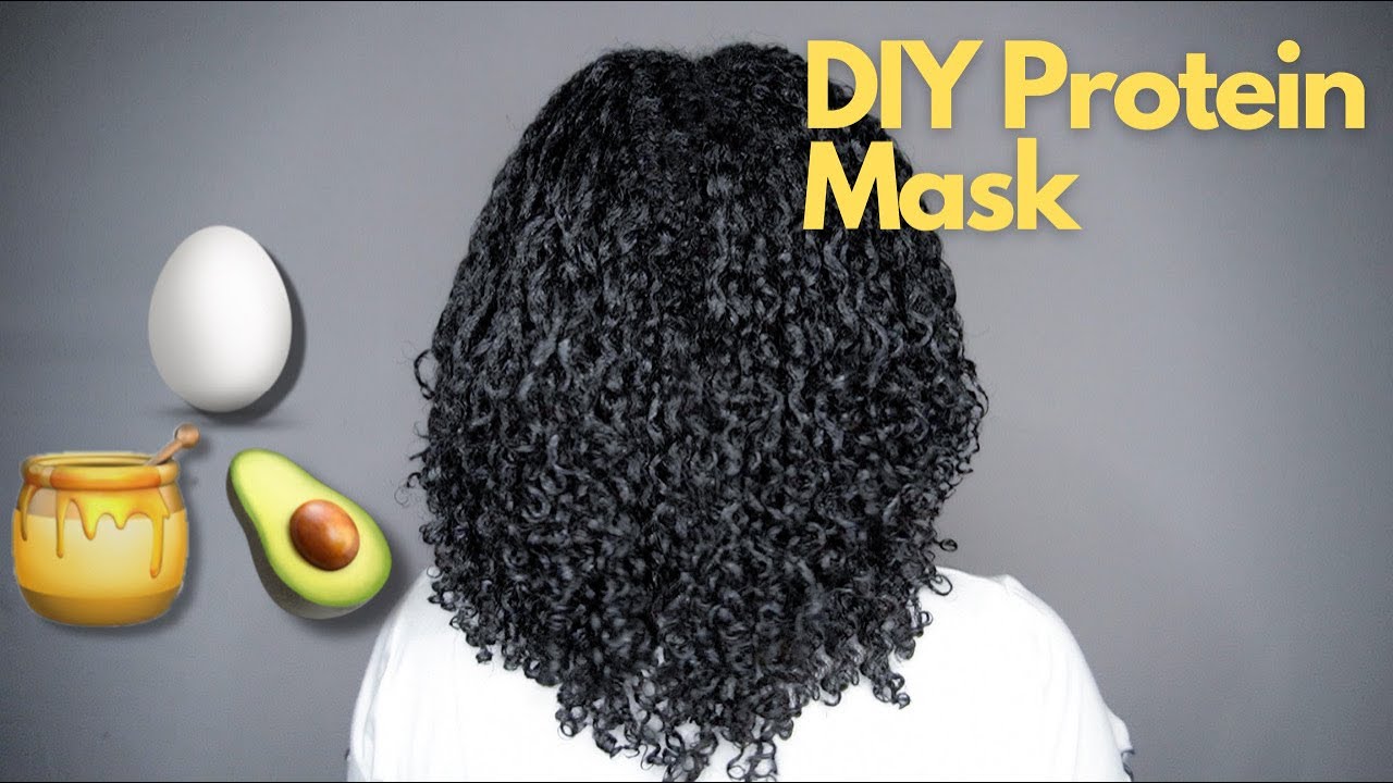 DIY Protein Treatment For DRY HAIR- Low Porosity Friendly (Items Can Be Found From Home)