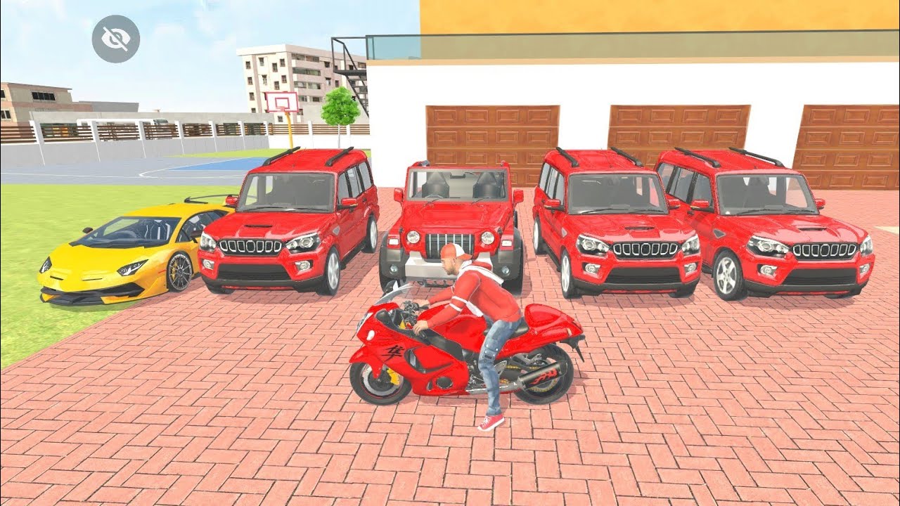 Franklin Order by 3️⃣ Mahendra Bolero 🤩 Thar And 1️⃣ Lamborghini 🔥 Indian Thef Auto Simulator 🚨