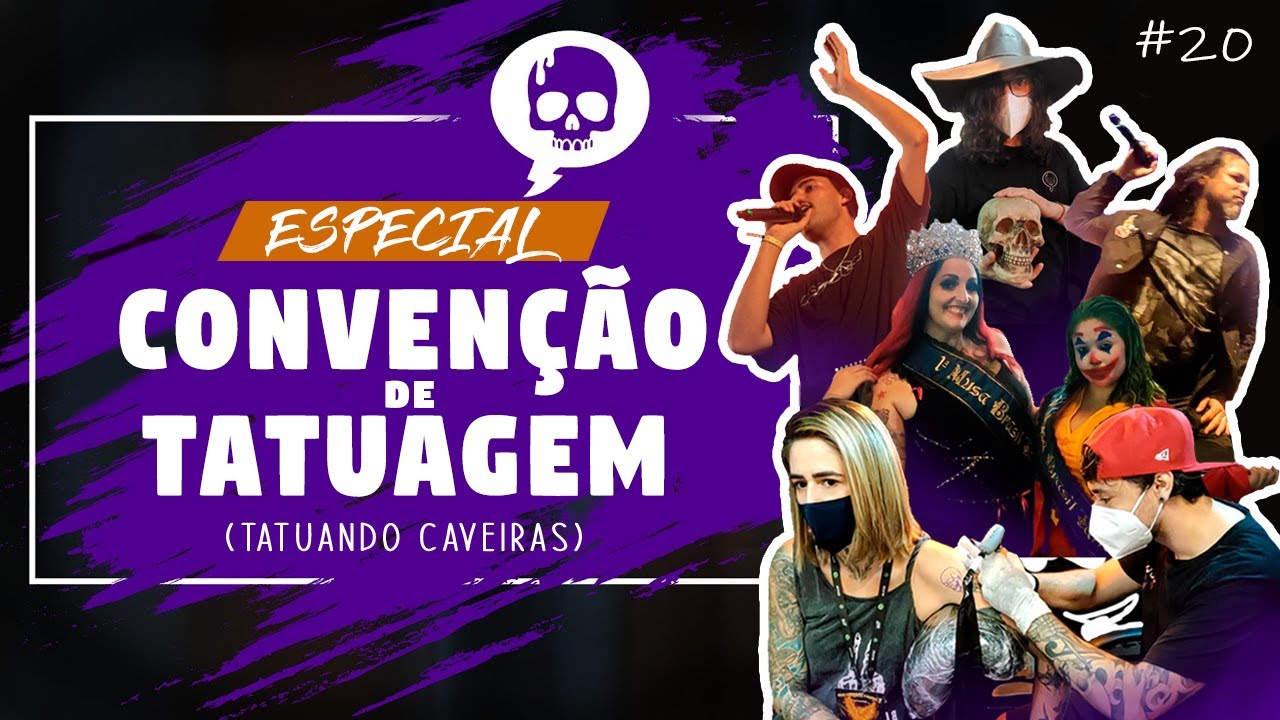 O PRIMEIRO PODCAST QUE TATUA O CONVIDADO NA CONVEN&Ccedil;&Atilde;O DE TATUAGEM - INKCAST #20
