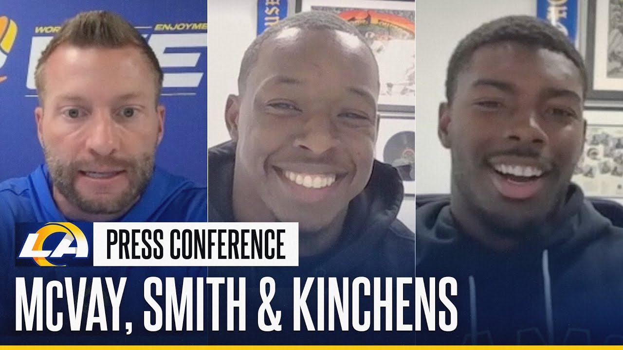 Sean McVay Talks Run Game Success; Xavier Smith & Kamren Kinchens On Moving Forward After A Loss