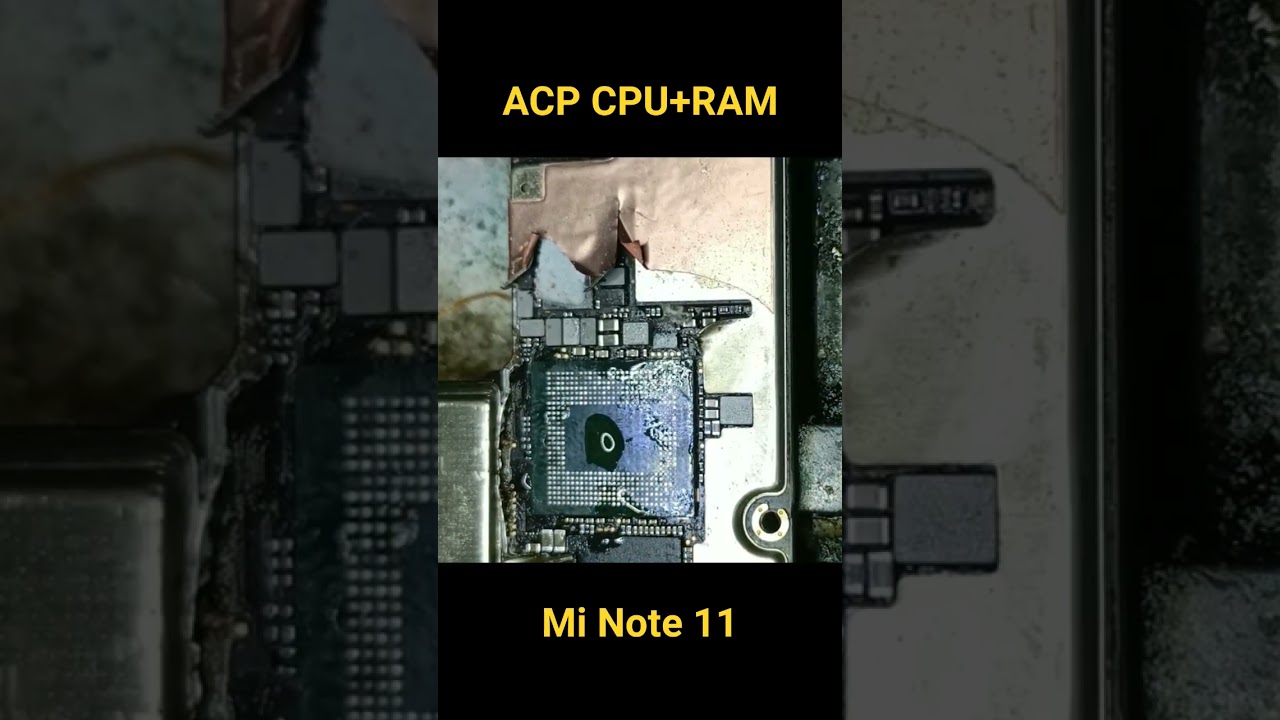 reball CPU+Ram Mi 10 alhamdulilah done.  #smartphone #belajarservishppemula #dvcservis