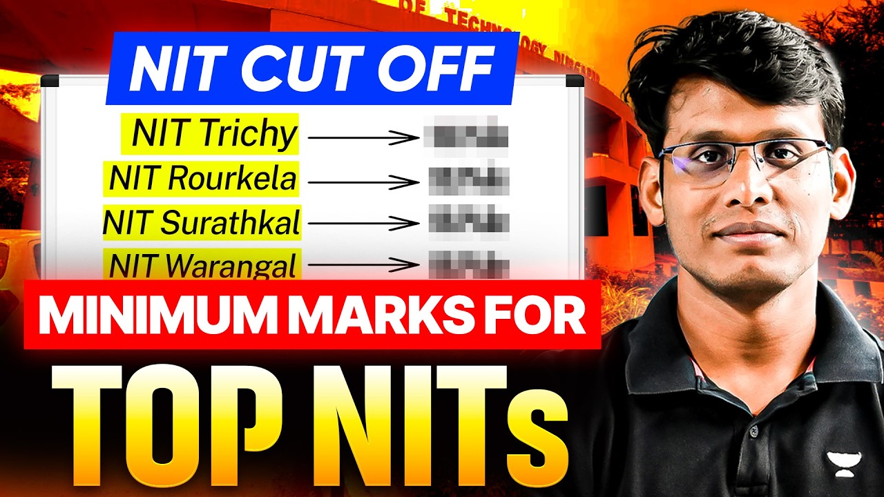 JEE Main 2026: All NITs Cutoffs 🔥 (Minimum Marks) | JEE Percentile vs College | Prashant Jain